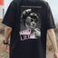 camiseta masculina com estampa estatua perfect