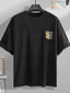 Camiseta Básica Masculina Urso Idea Era Street Bear First Class Preto