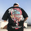 Camiseta Básica Com Estampa Cobra Samurai