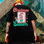 Camiseta Básica Unissex Com Estampa Mão Esqueleto