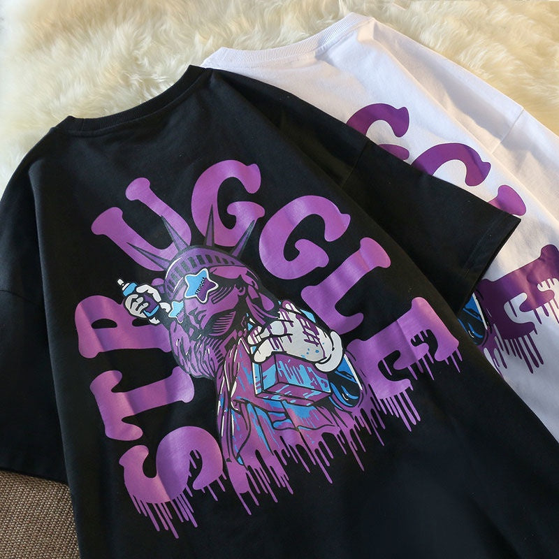 Camiseta Básica Estátua Stpuggle preto