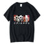 camiseta básica com estampa friends filme de terror