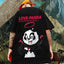 Camiseta Básica Love Panda - PRETO 