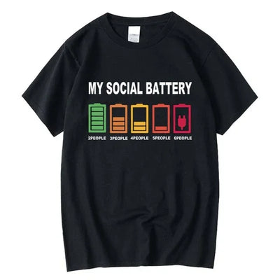 camiseta básica com estampa bateria social