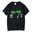 Camiseta Básica Pi e Raiz Imaginária Funny Joke Preto