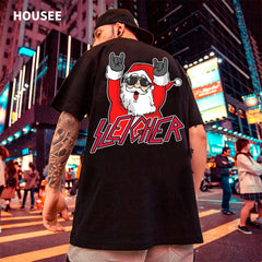 Camiseta Básica Santa Sleicher Christmas
