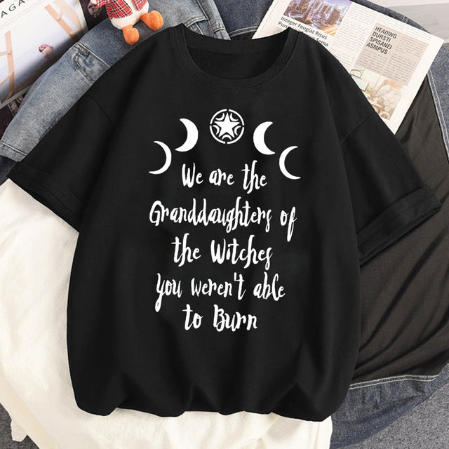 camiseta básica com estampa meia lua 