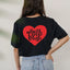 Camiseta Feminina Self Love Club - PRETO 