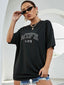 Camiseta Básica com Estampa Mulher