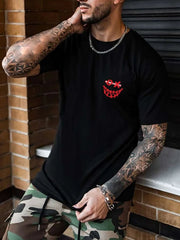Camiseta Masculina Street Smile XO Smiling Face