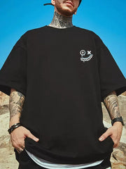 Camiseta Street Masculina Smile Psycho Moda