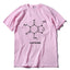 Camiseta Básica Caffeine Cafeína Rosa Bebê 