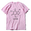 Camiseta Básica Caffeine Cafeína Rosa Bebê 