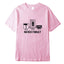 Camiseta básica com estampa fita música antiga