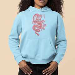 Moletom Canguru Unissex Red Dragon