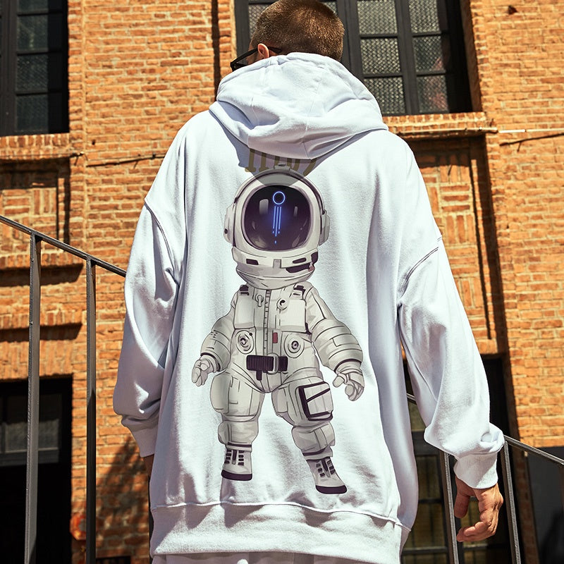 Moletom Canguru Com Estampa Astronauta