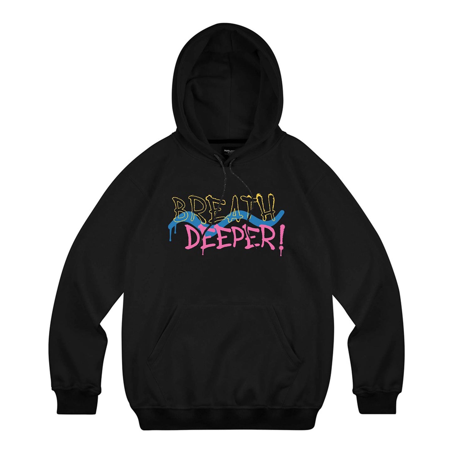 moletom canguru com estampa breath deeper