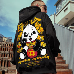 Moletom Canguru Make Money Panda