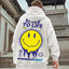 Moletom Canguru Smile to Life - branco