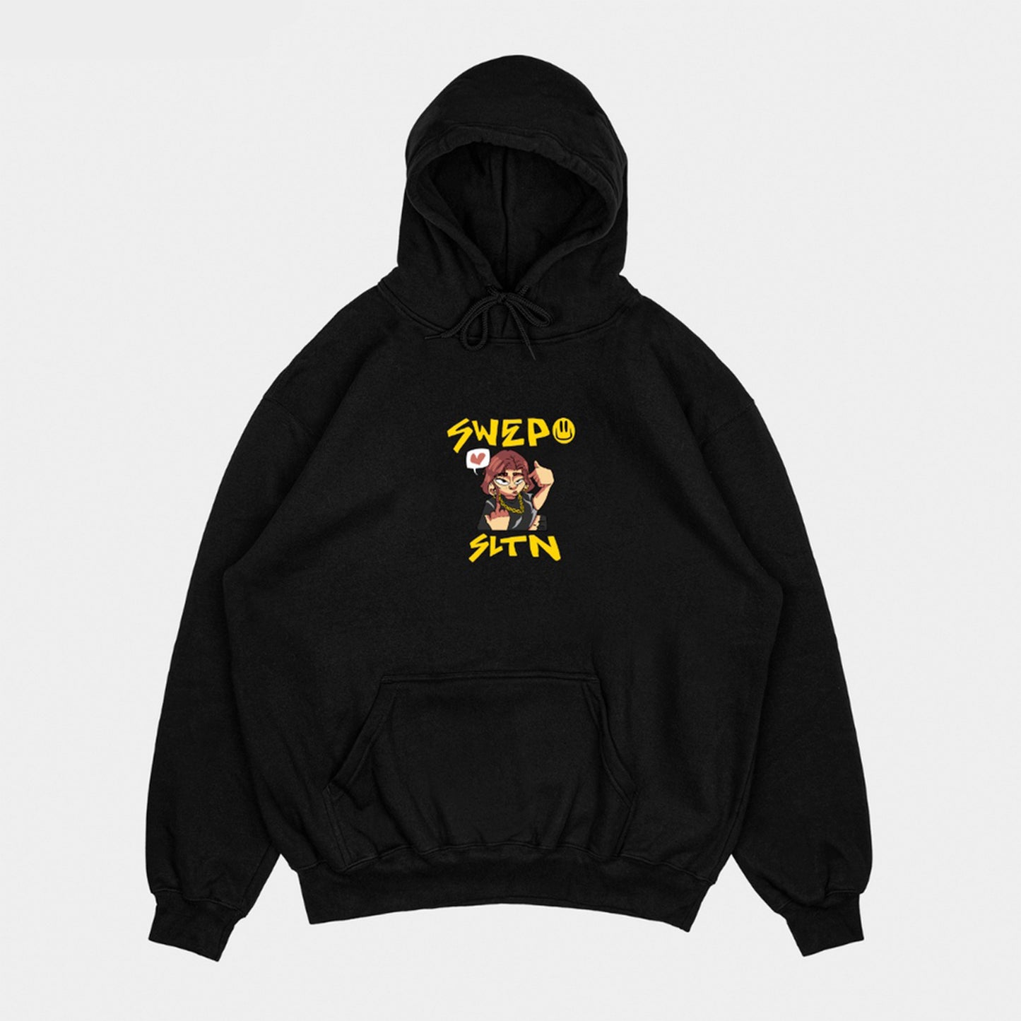Moletom canguru com estampa streetwear garoto