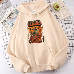 Moletom Canguru Unissex Everyday Is Halloween Cartoon