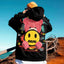 Moletom Canguru Urso Fofo Moda Pelucia Streetwear Acsu Smile - preto