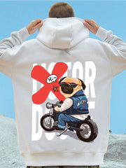 Moletom Canguru Vintage Bulldog Streetwear Estilo