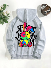 Moletom Canguru Bunny Street Art