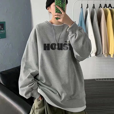 Moletom Gola Redonda com Estampa Houst