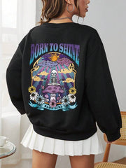 Moletom Gola Redonda Born to Shine