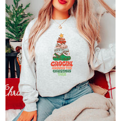 Moletom Gola Redonda Crocin Around the Christmas