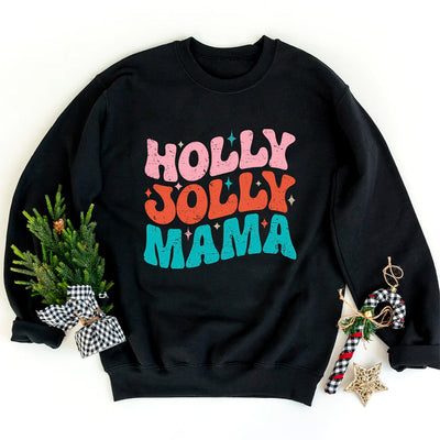 Moletom Gola Redonda Com Estampa Natal