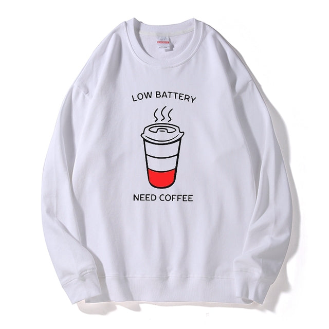 molegom gola redonda com estampa pouco café
