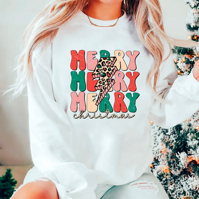 Moletom Gola Redonda Raio De Natal