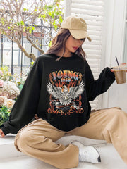 Moletom Gola Redonda Young Eagle
