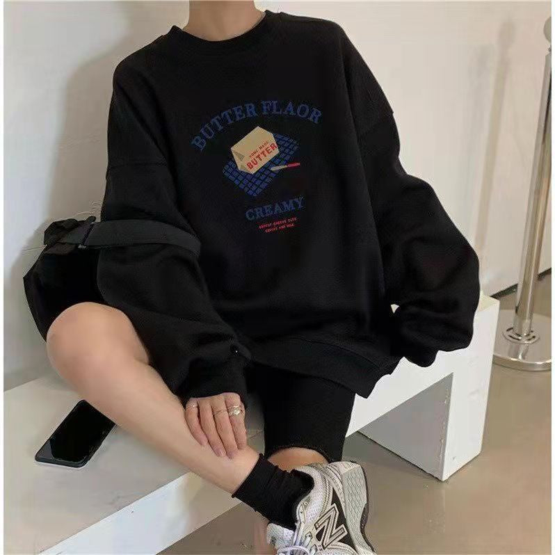 Camiseta Básica Com Estampa Manteiga