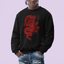 Moletom Gola Redonda Unissex Red Dragon - Preto